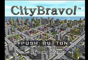 City Bravo! Title Screen